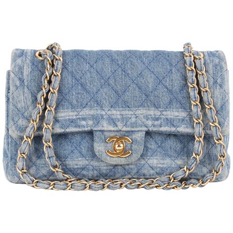 chanel bag and jeans